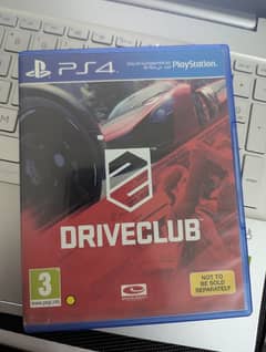 DriveClub PS4 CD