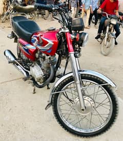 Honda CG 125 Rahimyar khan number