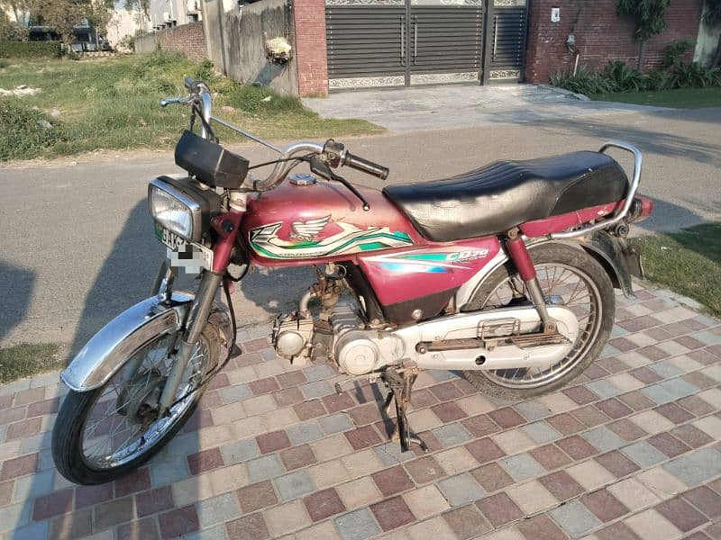 Honda CD 70 2016 model 0