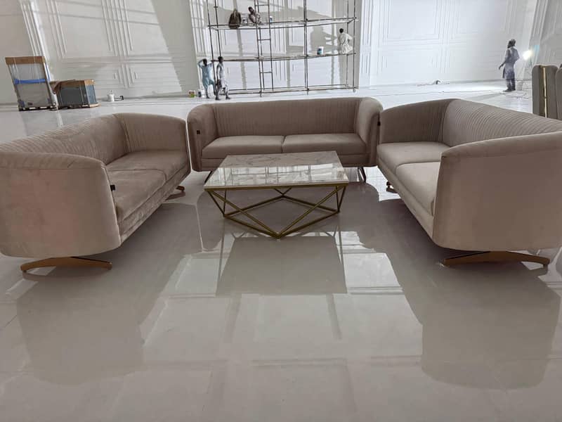 L Shaped Sofa // Dewan Sofa //Sofa Set With Center Table//Corner Sofa 3