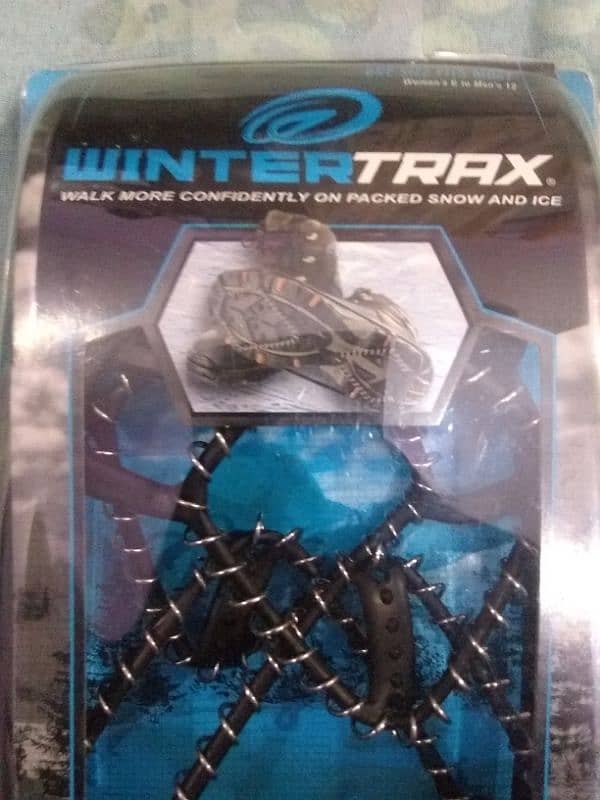 winter Trax shoes ice gripper new imported box pack 0