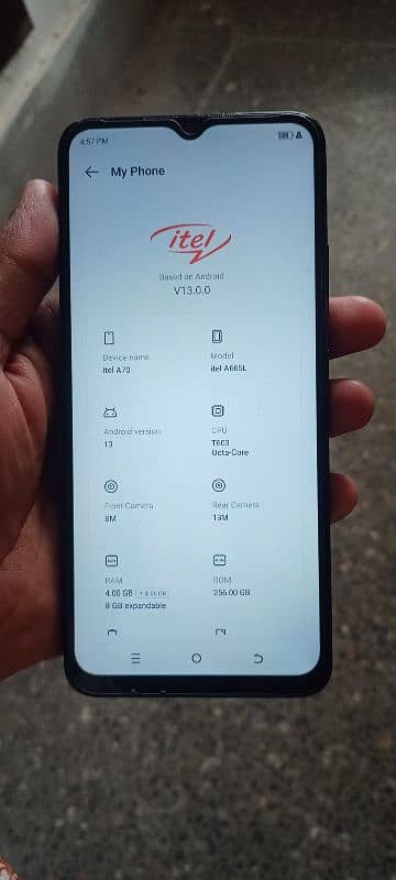 itel a70 2