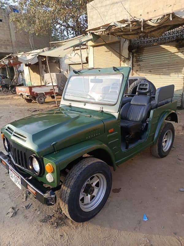 Suzuki jeep 1000 cc patrol engine exchange with car 1