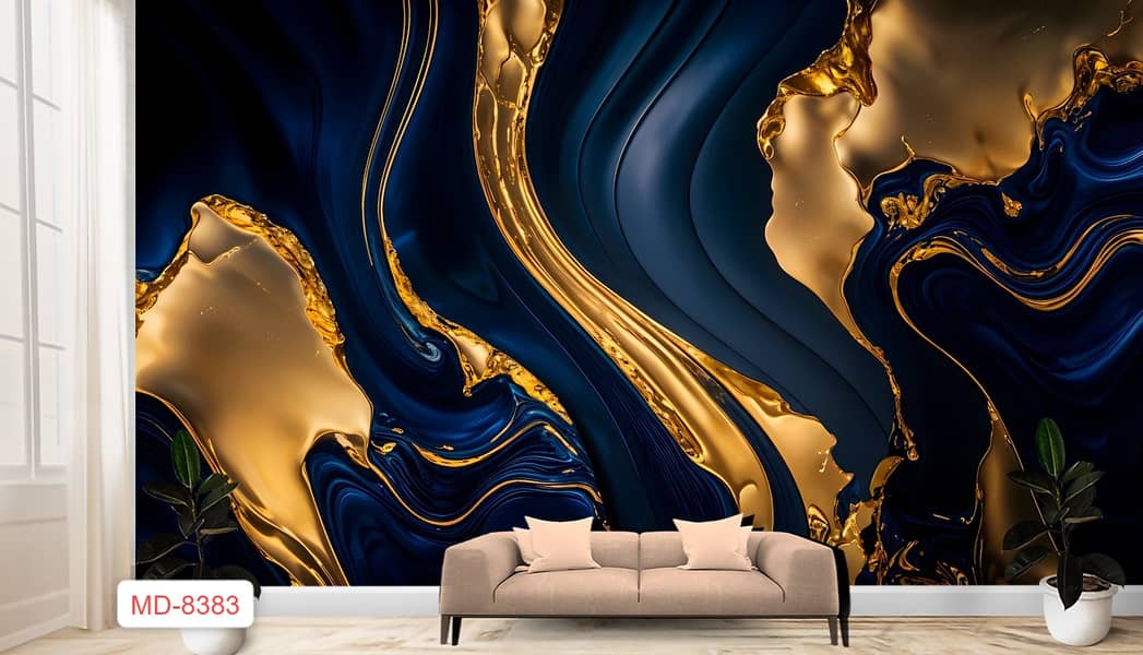 Wallpaper , 3D Wallpaper , Water Proof WallPaper , Blinds , Flooring 9