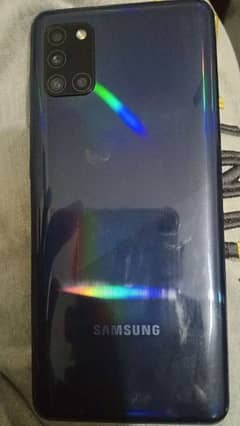 samsung a31 4/128 with box in display fingerprint exchange possible