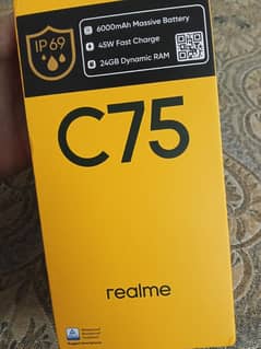 Brand new Realme C75 only I month used