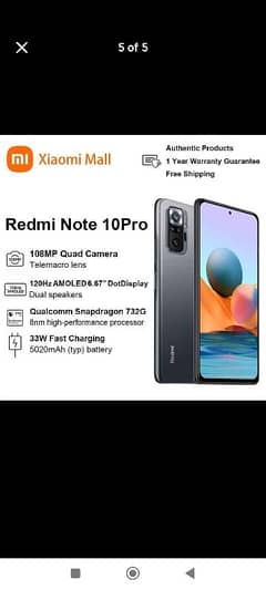 Xiaomi Redmi Note 10 pro 6/128