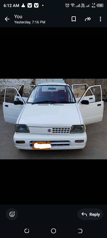 Suzuki Mehran VX 1992 0