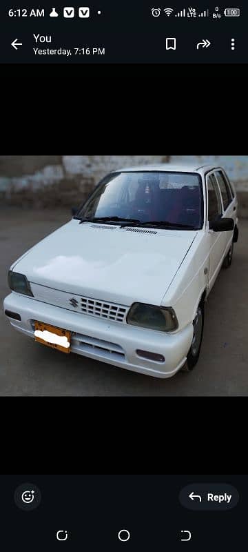 Suzuki Mehran VX 1992 3