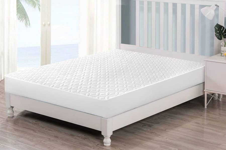100% Waterproof Protector Fancy Quilted Mattress Fitted BedSheet 8