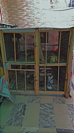 Spacious 5x5 ft Wooden Bird Cage for Sale – Only 28000/-