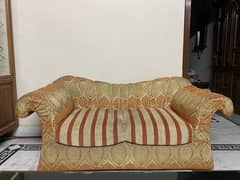 old 2 seater sofa