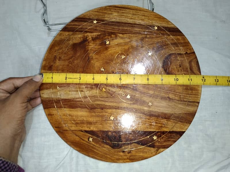 Wooden Chakna Belan with Stand 1
