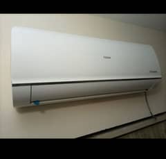 haier dc inverter 1 ton . newly condition 10 year cimpresor waranty