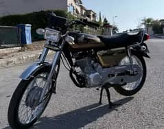 honda cg 125 2025 model gold edition nmbr laga ha