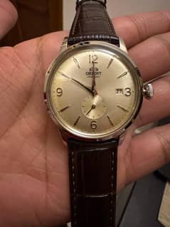 orient bambino small seconds