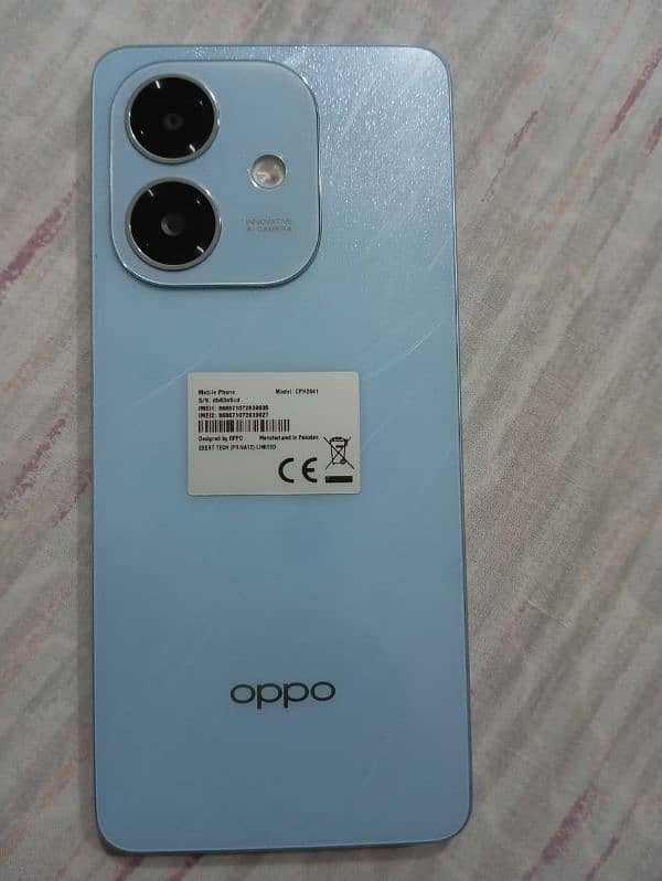 Oppo A3X Blue Colour 0