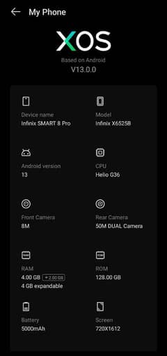 10by10  infinix smart 8 pro 8+128)Whatsapp number  03435106668