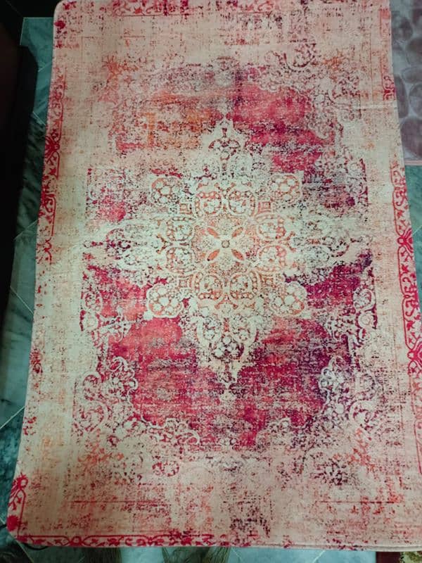 2 Rugs pink colour 1