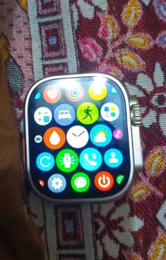 smartwatch ultra 2 with 3 straps kami kar ly gy paso me