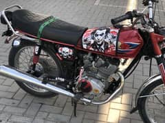 Honda 125 for sale with double saman