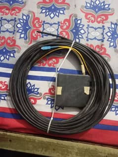 02 CORES OPTICAL FIBER CABLE 28 METERS