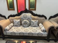 5 seater sofa set with tables