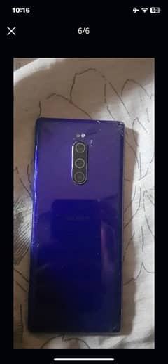 Sony Experia 1 Non pta 64 gb for sale urgent back crack only No Exchng