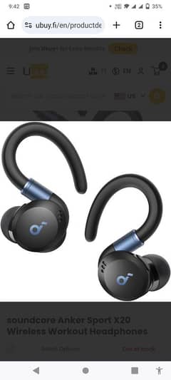 soundcore Anker Sport X20 Wireless Headphones