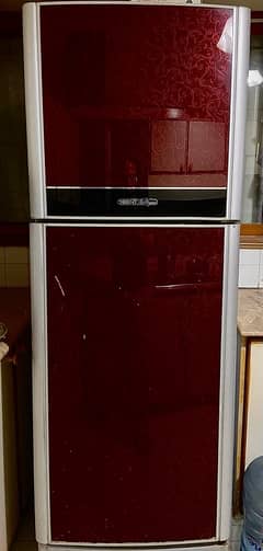 ORIENT 14 CFT GLASS DOOR REFRIGERATOR (6057 GD) – MAROON