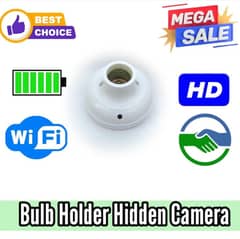 CAMERA Full HD Wifi 1080P Bulb Holder Camera Mini Security Camera wit