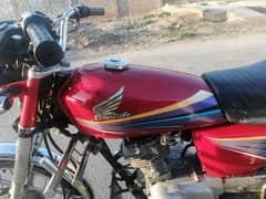 Honda cg 125 total genuine for sale 2010 model