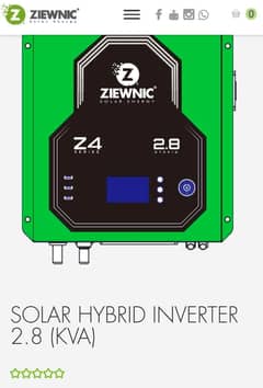 ziewnic z4 2.8kw1820w