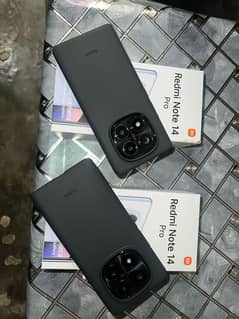 redmi note 14 pro black colour 7days used 8/256 gb 2 piece 2no black