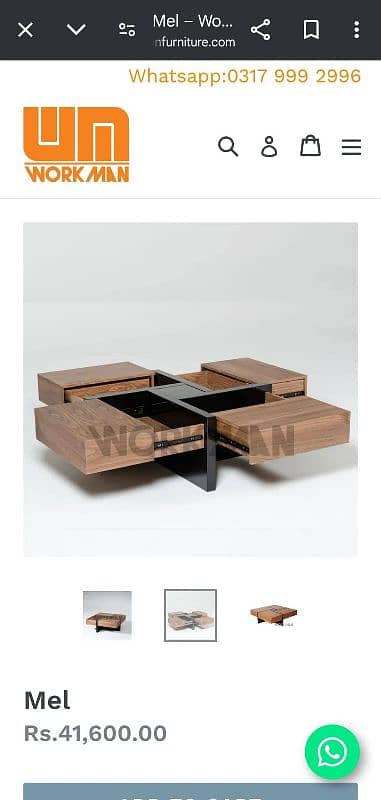 Workman coffee table 3