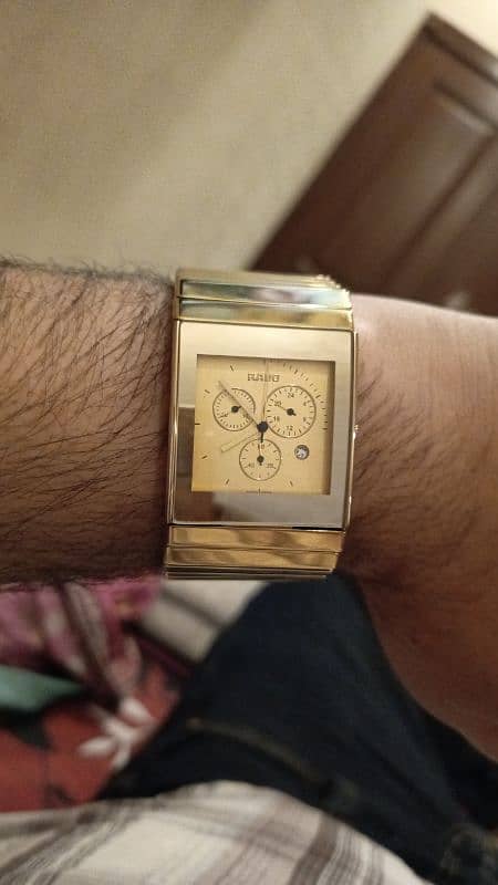 Rado watch golden 0