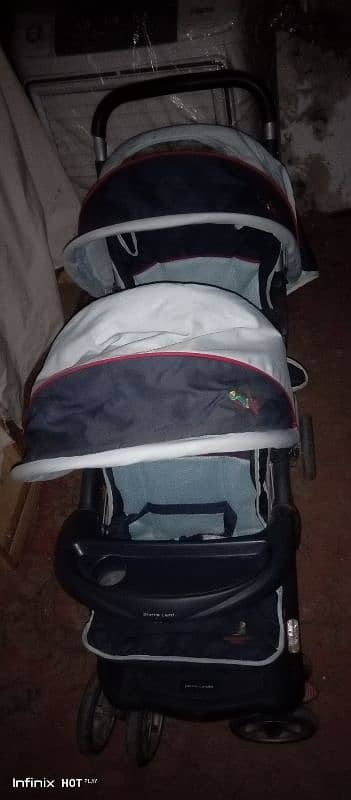 Twins baby stroller 3