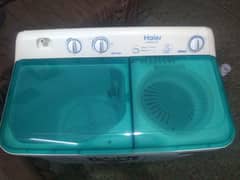 Haier washing machine Semiautomatic twin tub capacity 8kg