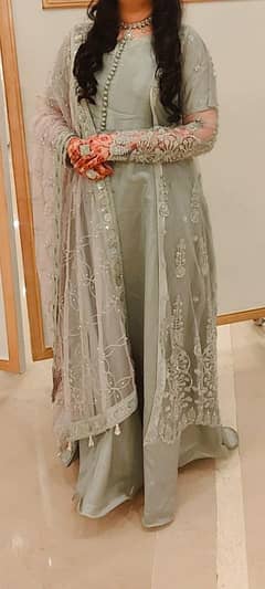 formal dress Maxi and gown two piece Moti work