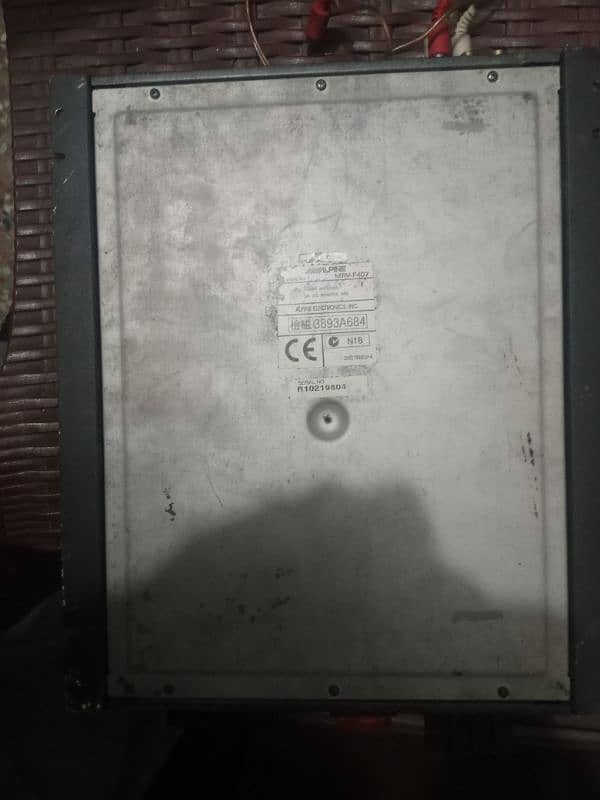 alphine amplifier v12 4r channel orignal 4