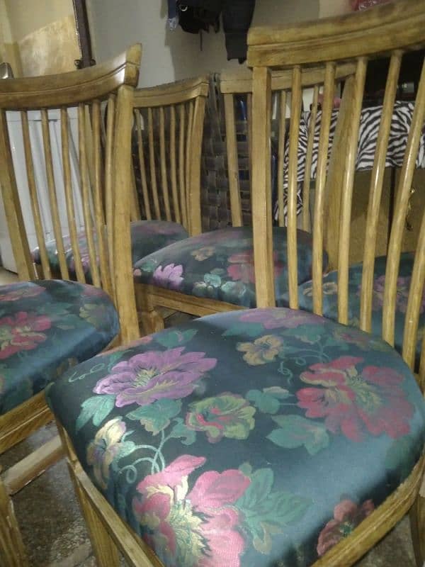 Used 5 Dining Chairs 3