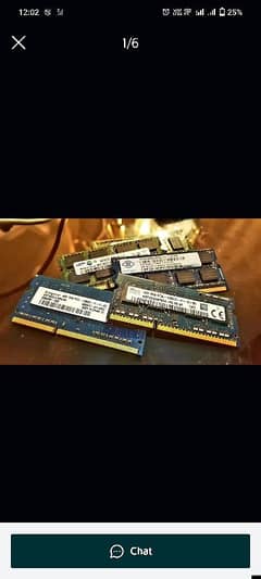 8gb Ram  ddr3  Rs. 2200(Whatsapp03064706338)