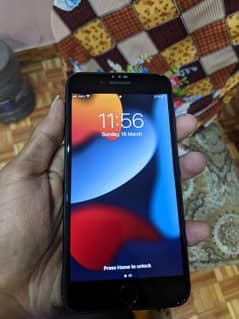 Iphone 7 plus PTA Approved 256 GB black color