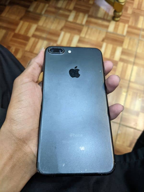 Iphone 7 plus PTA Approved 256 GB black color 1