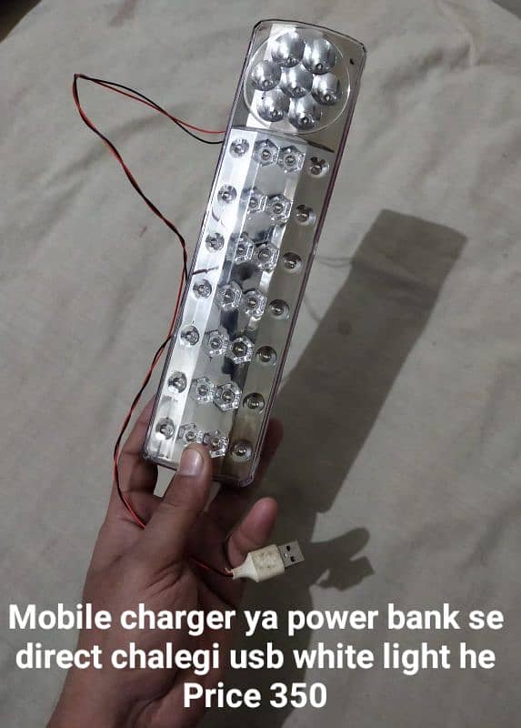 Charger aur accessories used 8