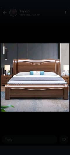 full sheesham Wooden Bed set