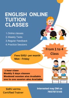 online tuition classes for class 1 to 4