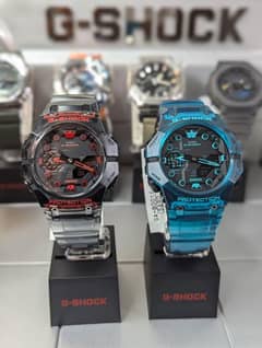 casio G-shock in all model and colors