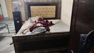 Bed including mattress&Draws+Wardrobe+Dressing table+Barno wali Almari