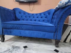 Blue Velvet sofa